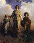 Abbott Handerson Thayer A Virgin Norge oil painting reproduction